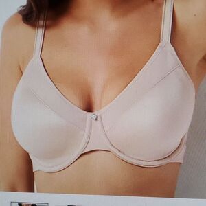 BREEZIES BODY BRILLIANCE  UNDERWIRE UNLINED SUPOORT BRA 40C